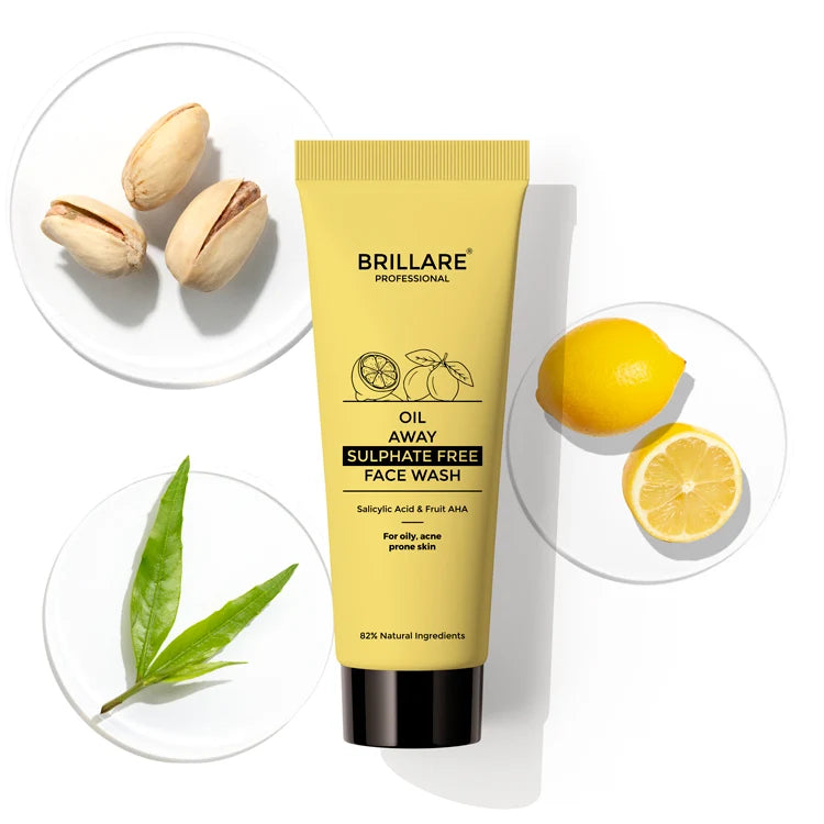 Brillare - Mini Oil Away Face Wash For Oily, Acne Prone Skin 20ml