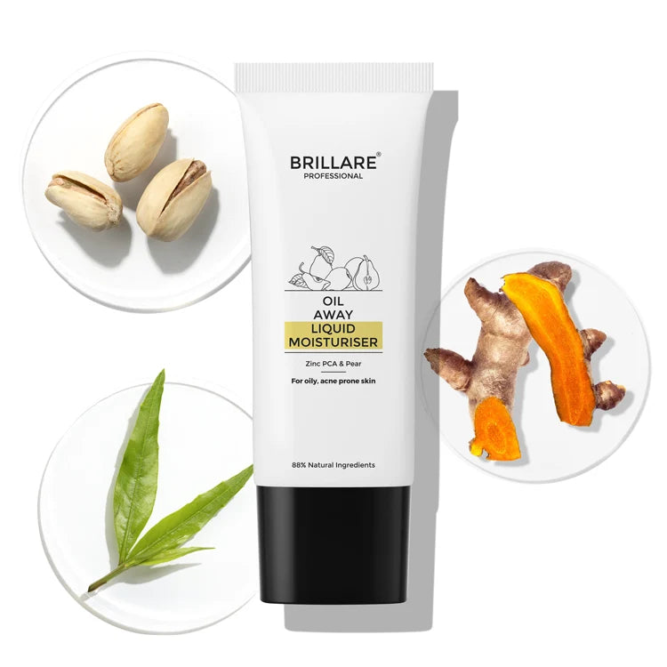 Brillare - Oil Away Moisturiser For Oily, Acne Prone Skin 50ml