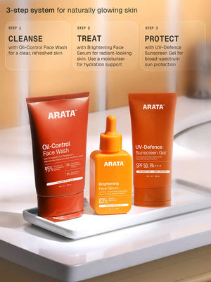 Arata - Oil-Control Face Wash 100ml – how it works