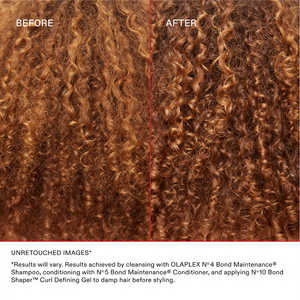 Olaplex - No.10 Bond Shaper Curl Defining Gel 200ml – curl results