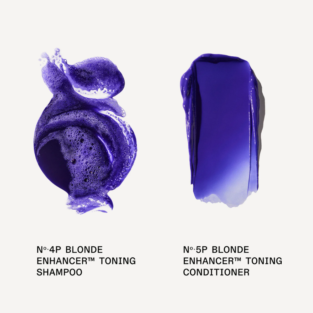 Olaplex - No.4P & No.5P Blonde Enhancer Purple Shampoo & Conditioner Duo Bundle – Olaplex No.4P Blonde Enhancer Purple Shampoo 250ml (detail)