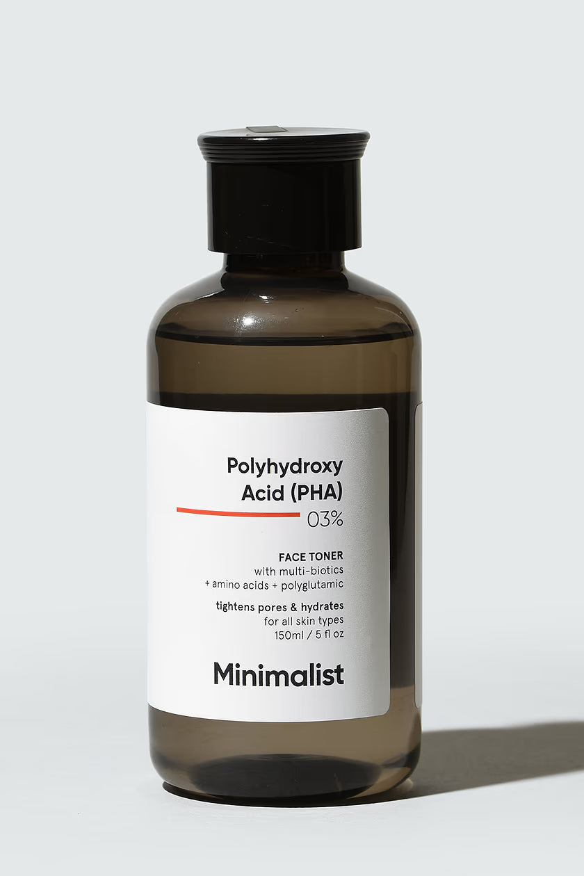 Minimilist - Polyhydroxy Acid (PHA) 3% Face Toner 150ml - Zilion