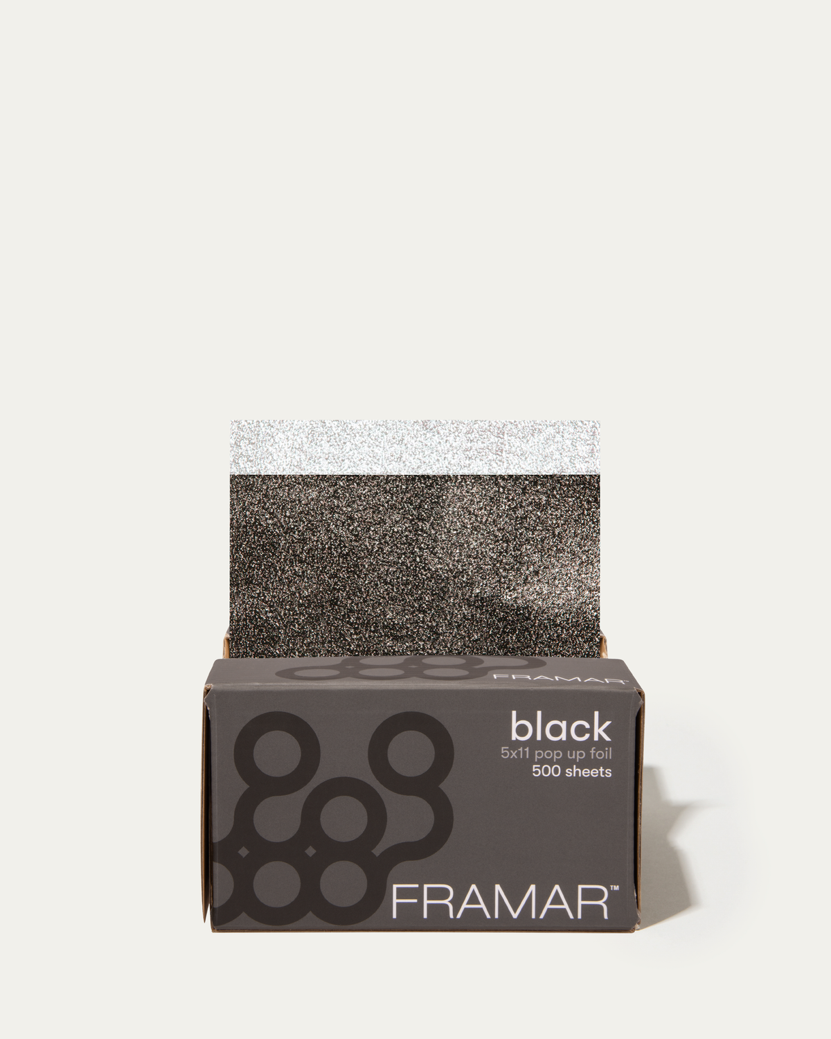 Framar black pop up foil box