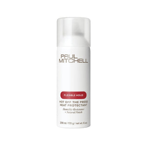 Paul Mitchell - Flexible Style Hot Off The Press Thermal Protection Spray 200ml – front of pack
