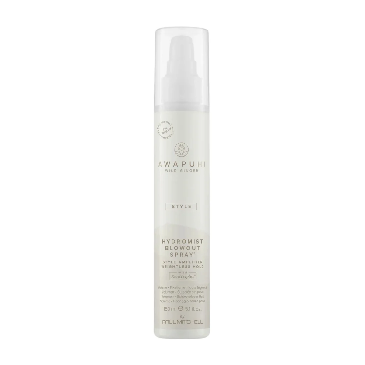 Paul Mitchell - Awapuhi Wild Ginger HydroMist Blow-Out Spray 150ml – front of pack