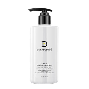 De Fabulous - Ginger Energizing Shampoo & Conditioner Duo Bundle – De Fabulous Ginger Energizing Shampoo 250ml