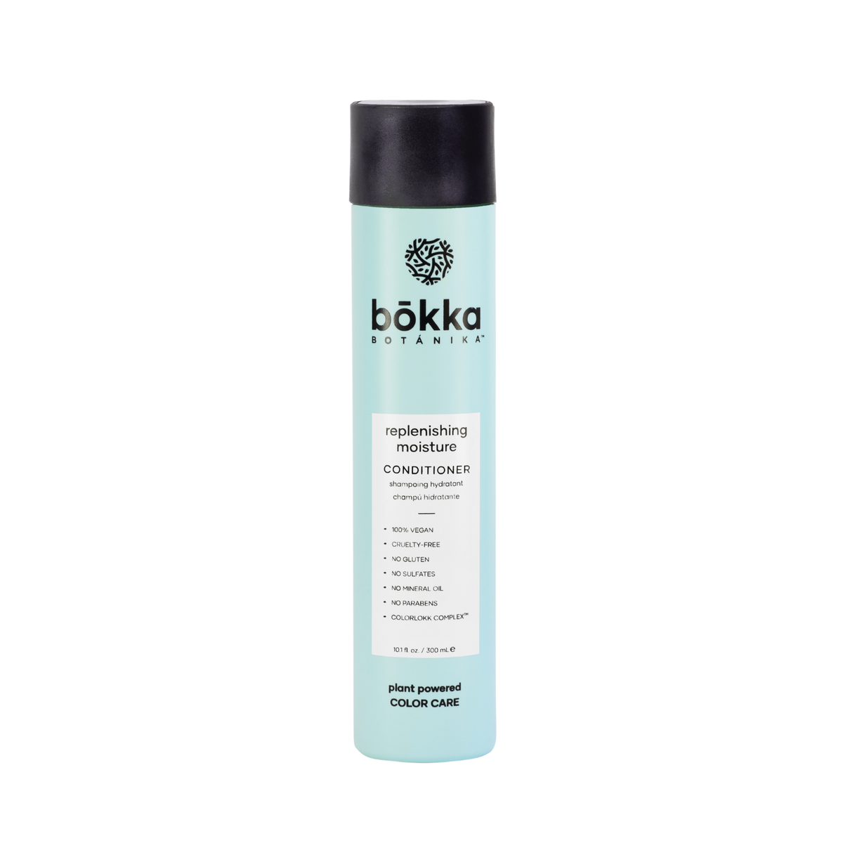 Bokka Botanika Replenishing Moisture Conditioner – 300ml bottle shown for packaging reference