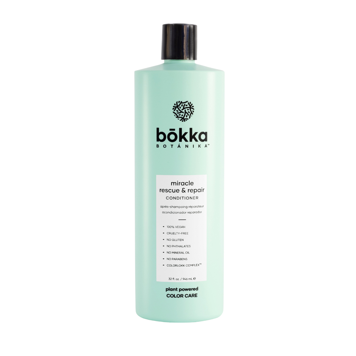 Bokka Botanika Miracle Rescue & Repair Conditioner 946ml – salon size bottle