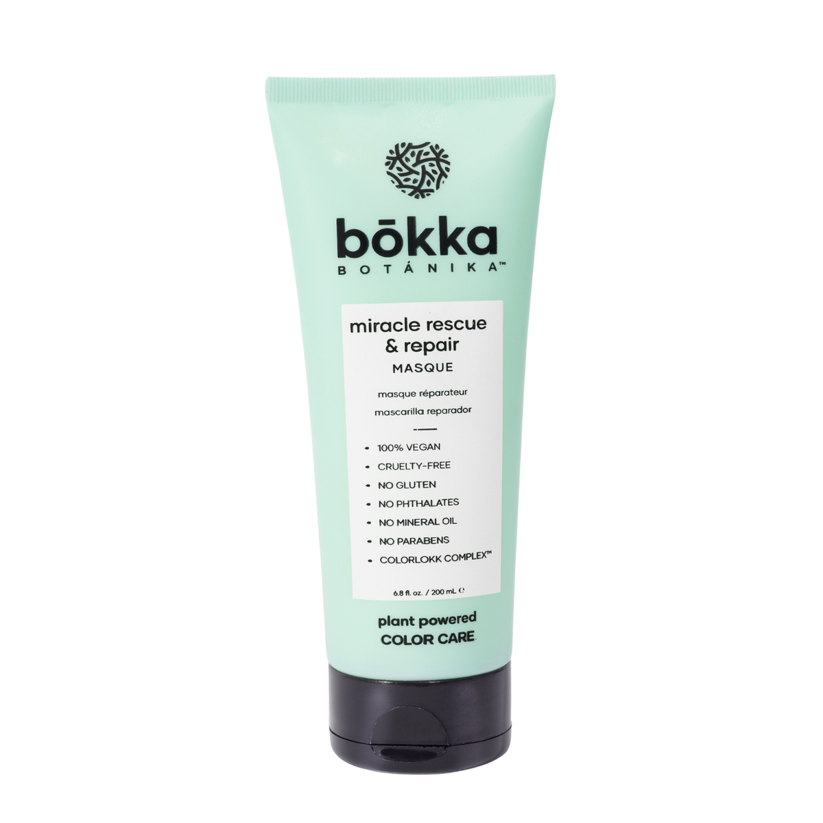 Bokka Botanika Miracle Rescue & Repair Masque 237ml – front of pack