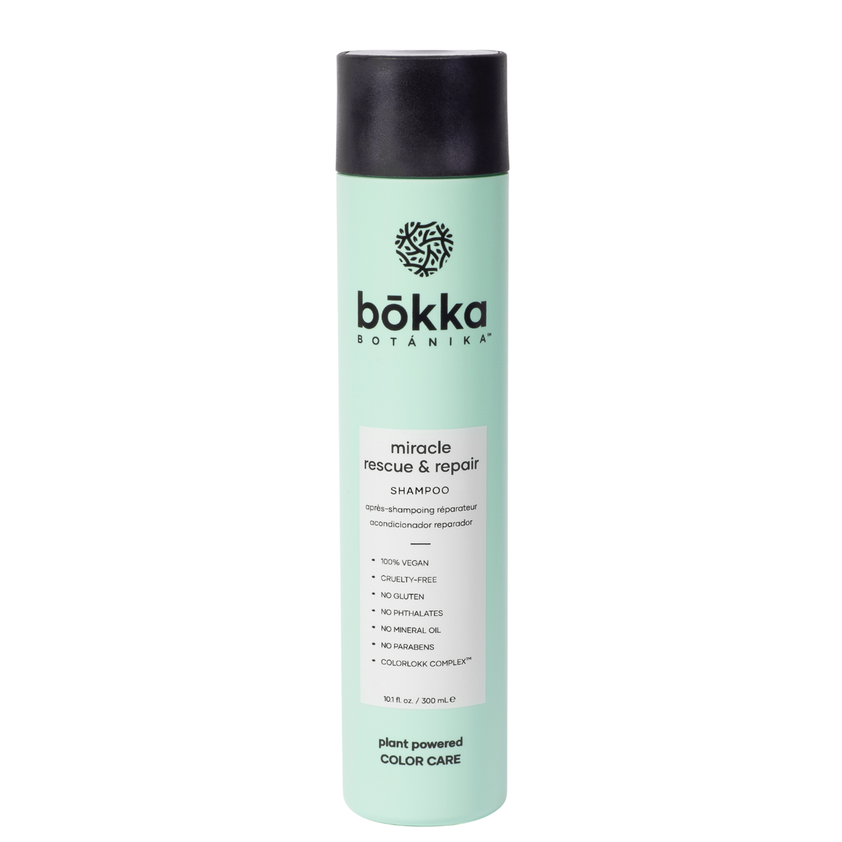 Bokka Botanika - Miracle Rescue & Repair Shampoo, Conditioner & Masque Trio Bundle – Bokka Botanika Miracle Rescue & Repair Shampoo 300ml