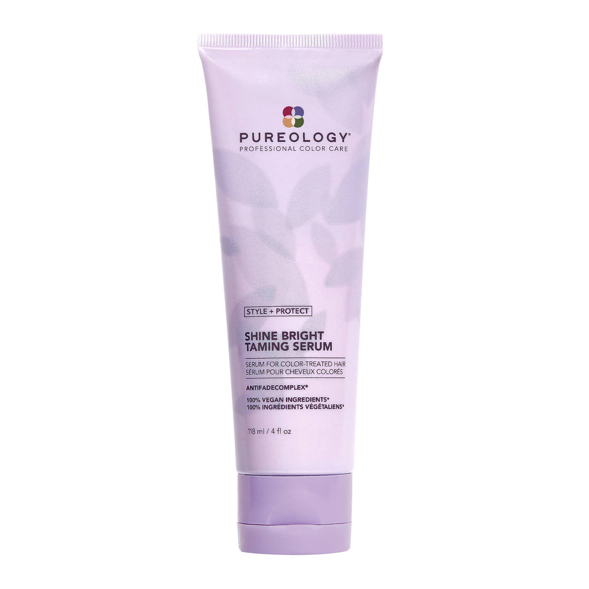 Pureology - Style + Protect Shine Bright Taming Serum 118ml – front of pack