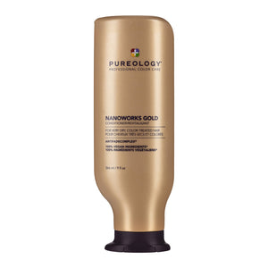 Pureology - Nanoworks Gold Shampoo & Conditioner Duo Bundle – Pureology Nanoworks Gold Conditioner 266ml