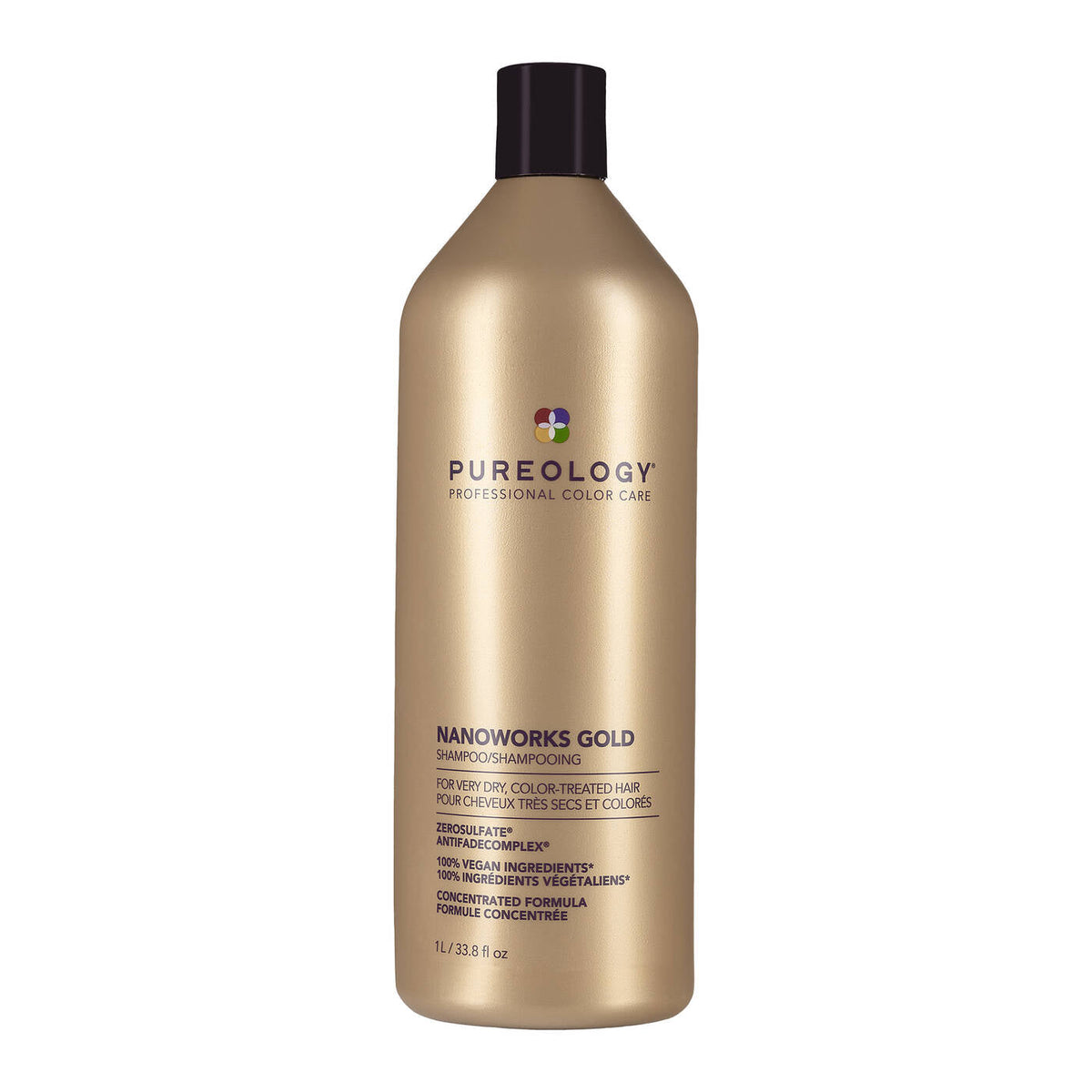 Pureology - Nanoworks Gold Shampoo & Conditioner Duo 1000ml Bundle – Pureology Nanoworks Gold Shampoo 1000ml
