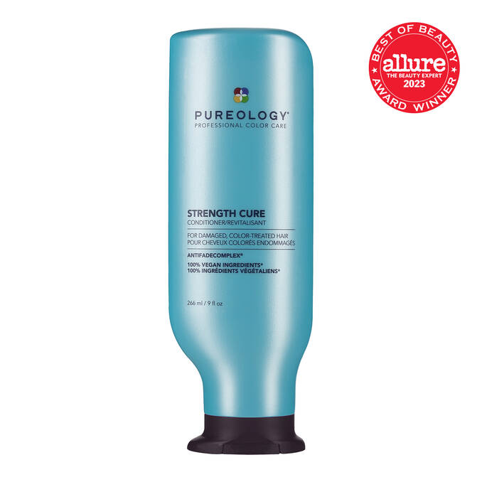 Pureology - Strength Cure Shampoo, Conditioner, Mask & Serum Quad Bundle – Pureology Strength Cure Conditioner 266ml