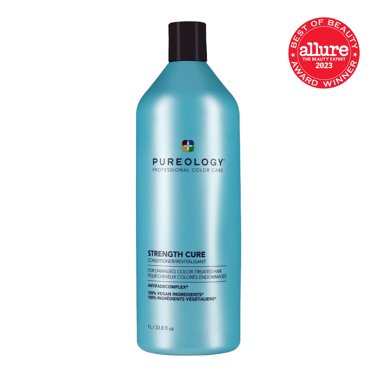 Pureology - Strength Cure Shampoo & Conditioner Duo 1000ml Bundle – Pureology Strength Cure Conditioner 1000ml