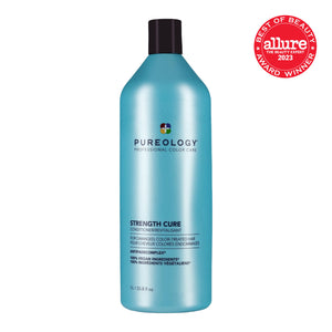 Pureology - Strength Cure Shampoo & Conditioner Duo 1000ml Bundle – Pureology Strength Cure Conditioner 1000ml