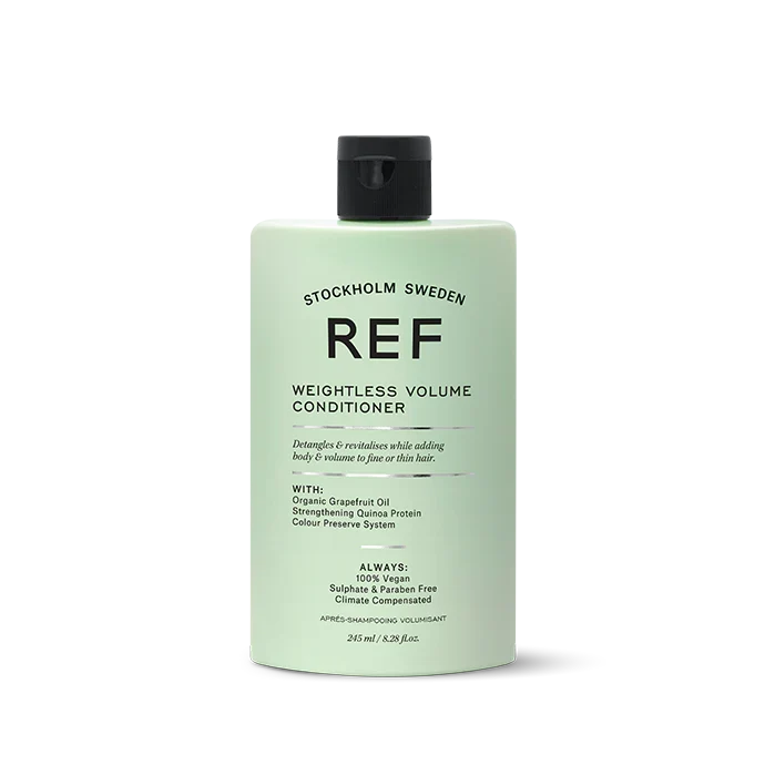 REF Stockholm - Weightless Volume Shampoo & Conditioner Duo Bundle – REF Stockholm Sweden Ref Stockholm sweden - Weightless Volume Conditioner 245ml