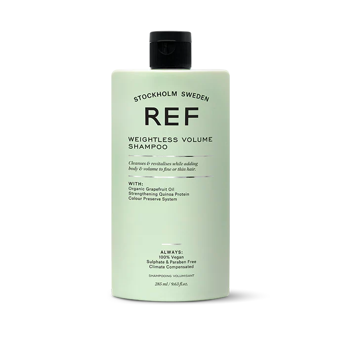 REF Stockholm - Weightless Volume Shampoo & Conditioner Duo Bundle – REF Stockholm Sweden Ref Stockholm sweden - Weightless Volume Shampoo 285ml