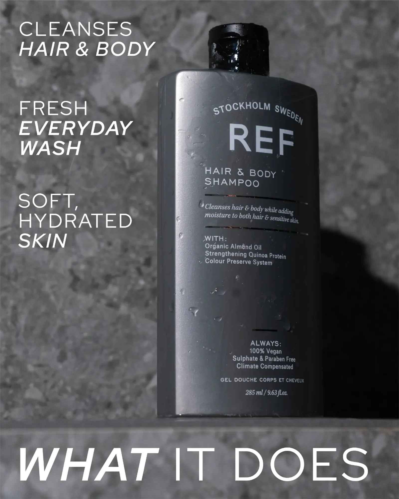 Ref Stockholm sweden - Hair & Body Shampoo 285ml