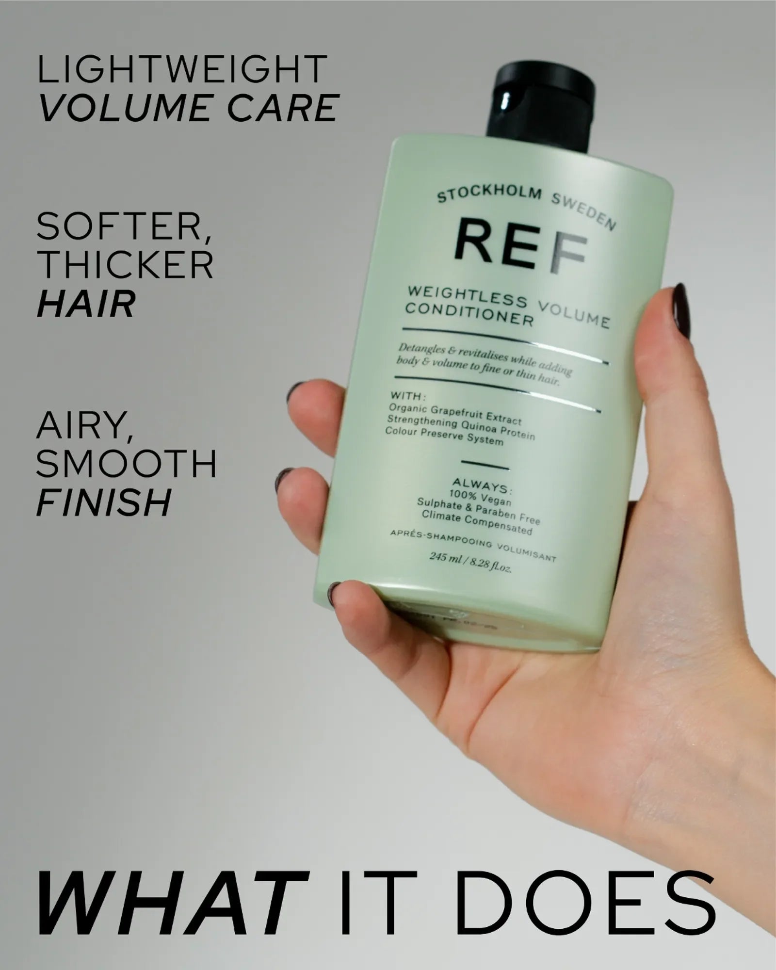Ref Stockholm sweden - Weightless Volume Conditioner 1000ml