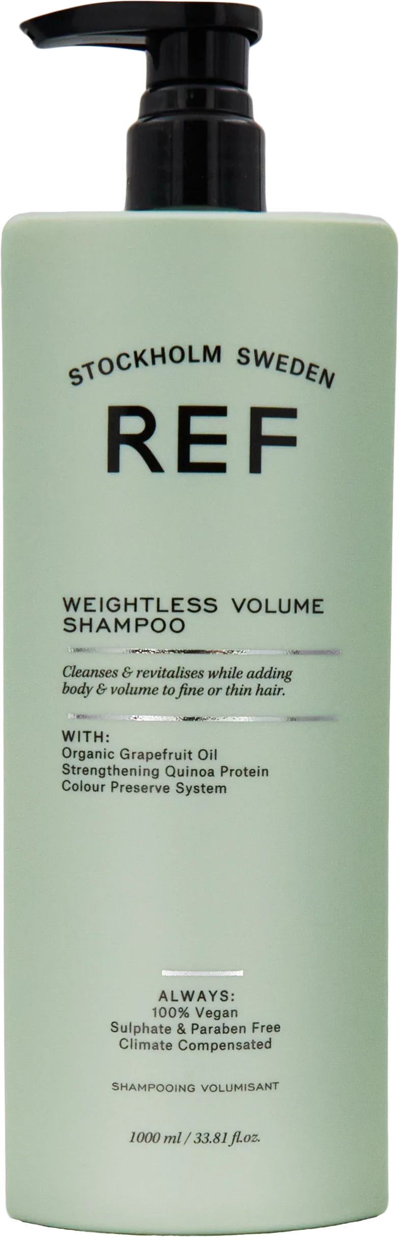 REF Stockholm - Weightless Volume Shampoo & Conditioner Duo 1000ml Bundle – REF Stockholm Sweden Ref Stockholm sweden - Weightless Volume Shampoo 1000ml