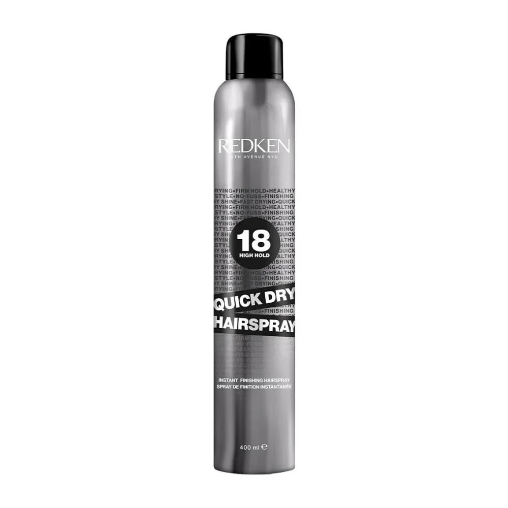 Redken - 18 Quick Dry Hairspray 400ml – front of pack