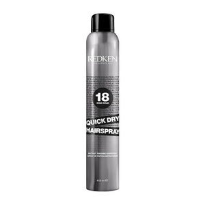 Redken - 18 Quick Dry Hairspray 400ml – front of pack