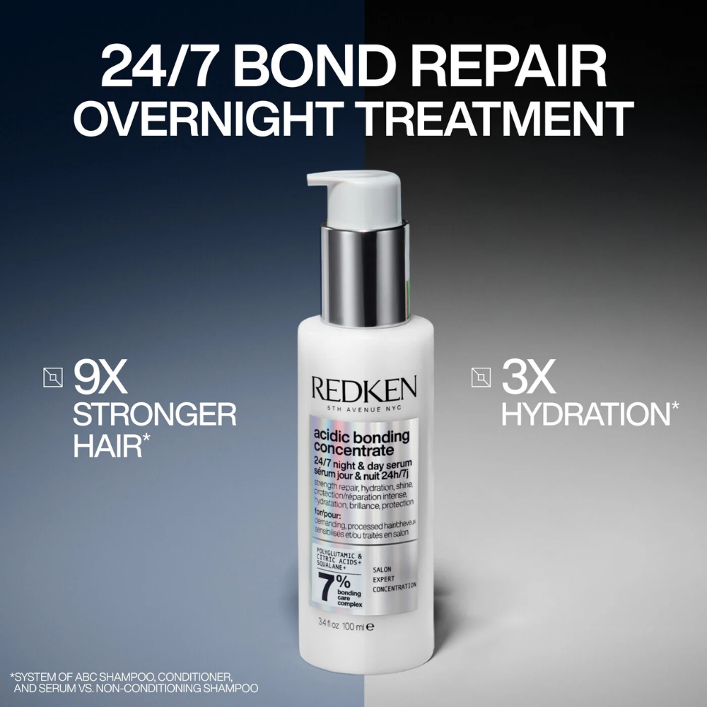 Redken - Acidic Bonding Concentrate 24/7 Night & Day Serum 100ml – benefits