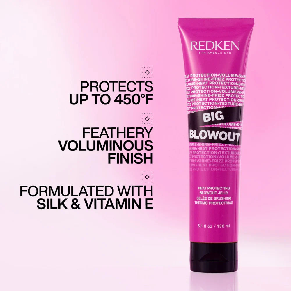 Redken - Big Blowout Heat Protecting Blowout Jelly 150ml – texture