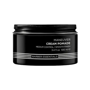 Redken - Brews Maneuver Cream Pomade – Twin Pack (2 x 100ml) – Redken - Brews Maneuver Cream Pomade 100ml