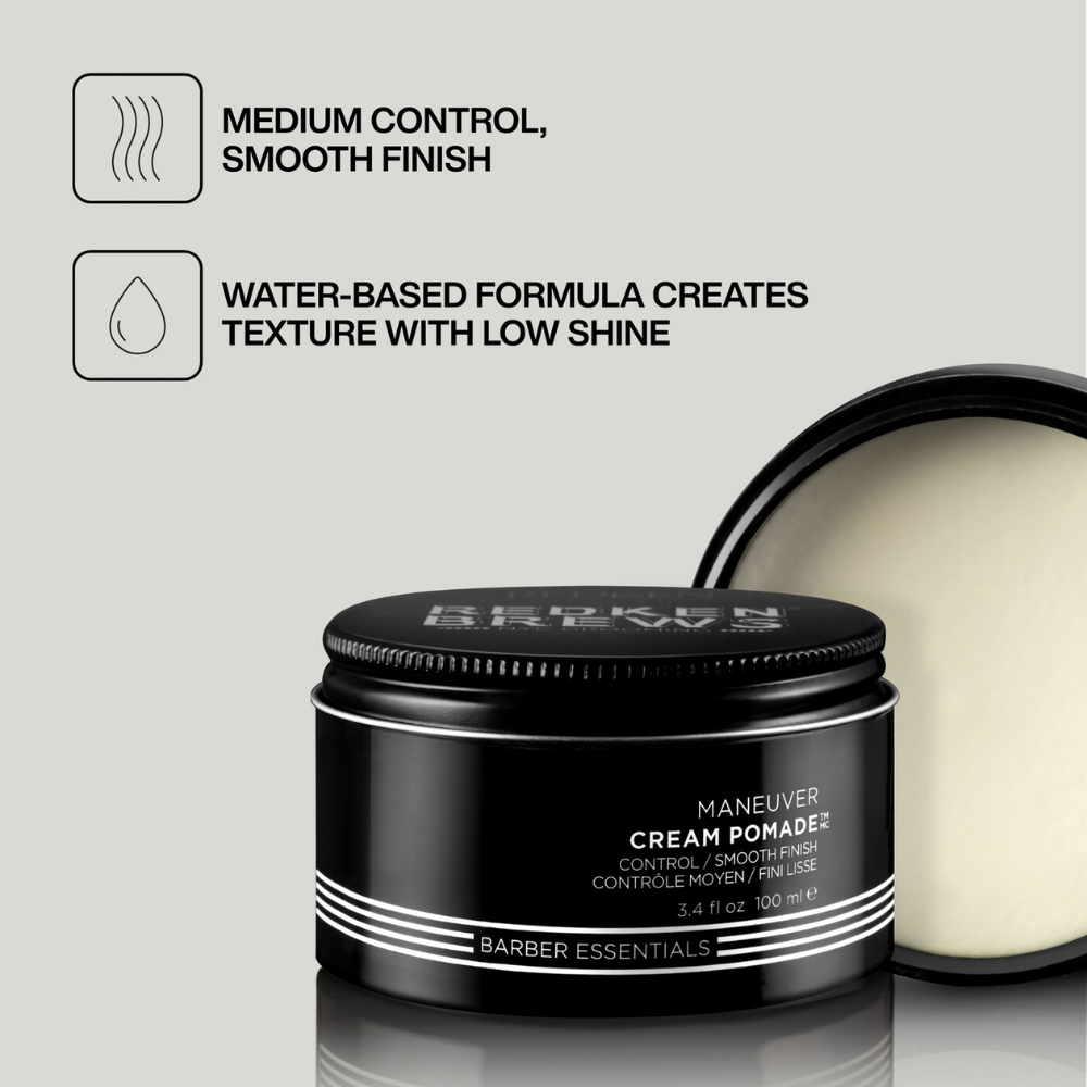 Redken - Brews Maneuver Cream Pomade 100ml – texture