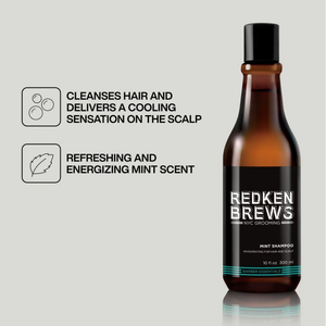 Redken - Brews Mint Shampoo 300ml – how to use
