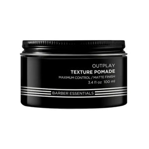 Redken - Brews Outplay Texture Pomade – Twin Pack (2 x 100ml) – Redken - Brews Outplay Texture Pomade 100ml