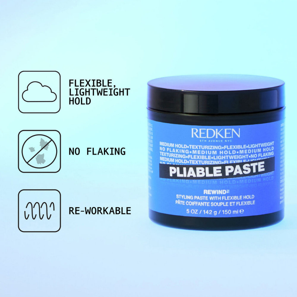 Redken - Pliable Styling Paste 150ml – texture