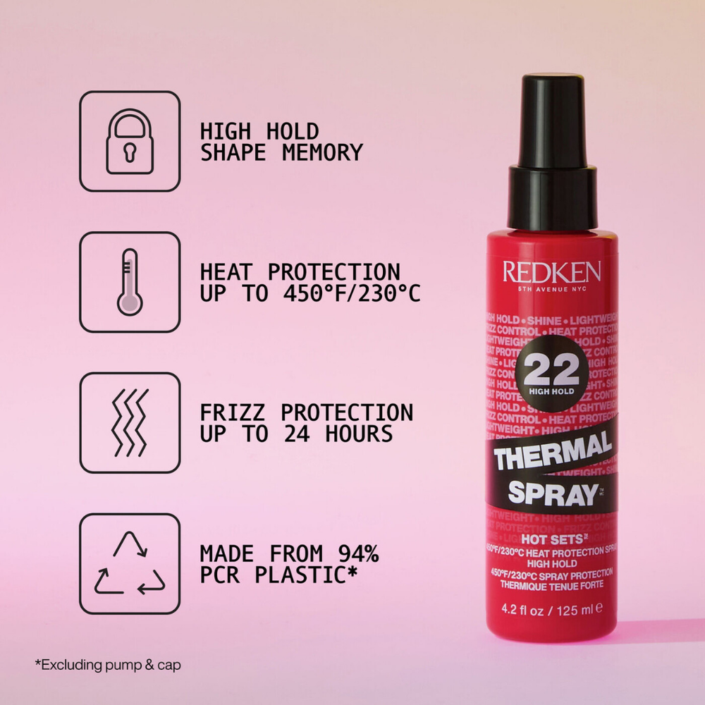 Redken - Thermal Spray 22 High Hold 150ml – benefits