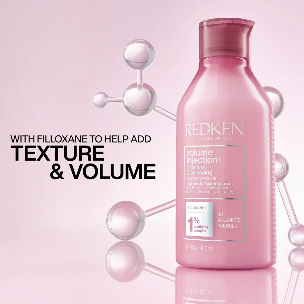 Redken - Volume Injection Shampoo 300ml – texture