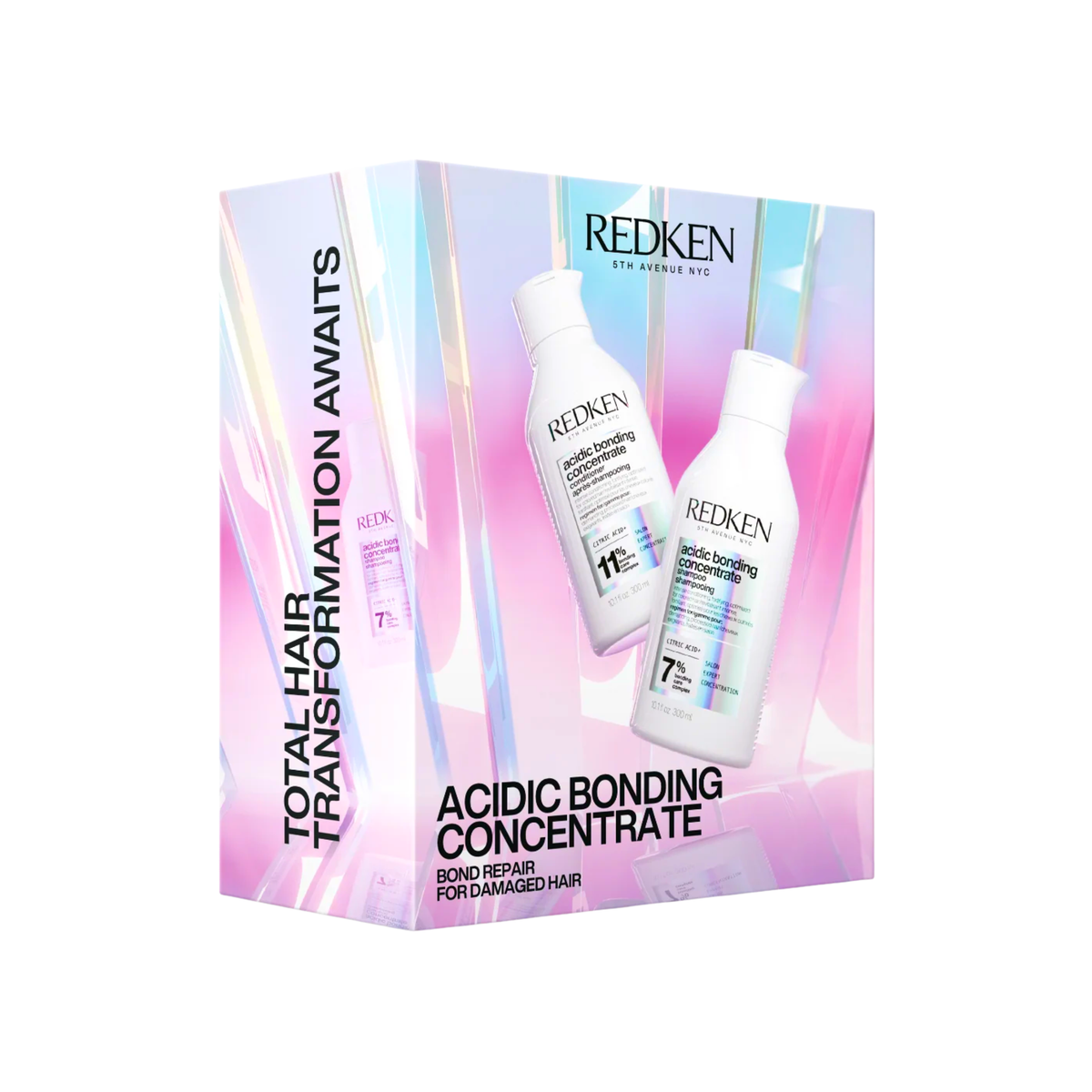 Redken - Acidic Bonding Concentrate Shampoo & Conditioner 300ml Duo – front of pack