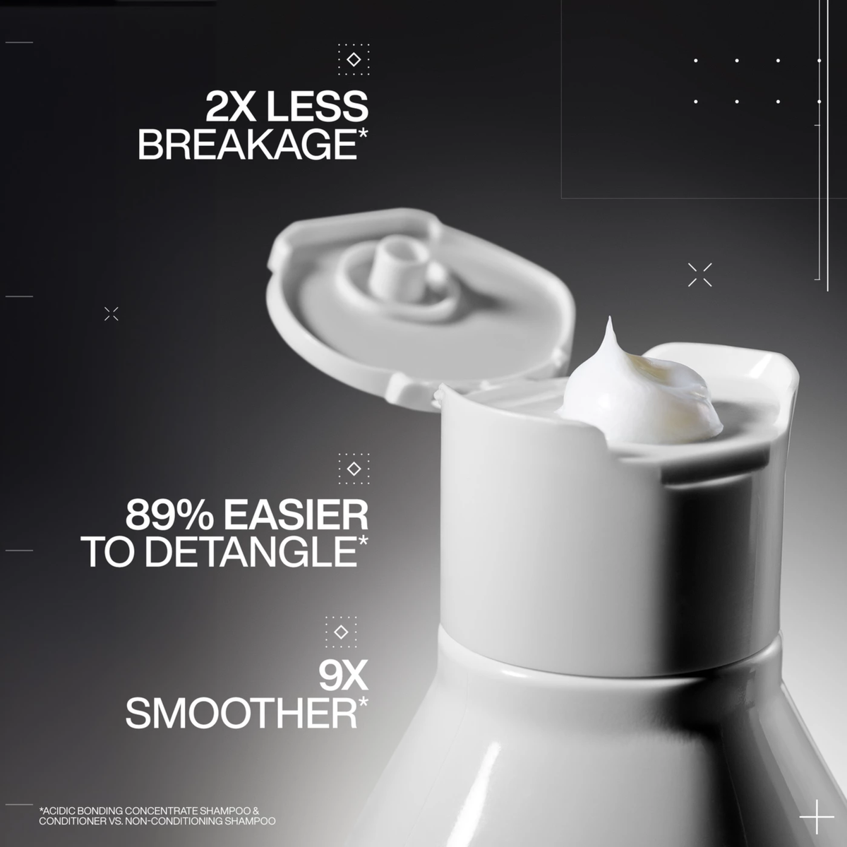 Redken - Acidic Bonding Concentrate Shampoo & Conditioner 300ml Duo – product view 3