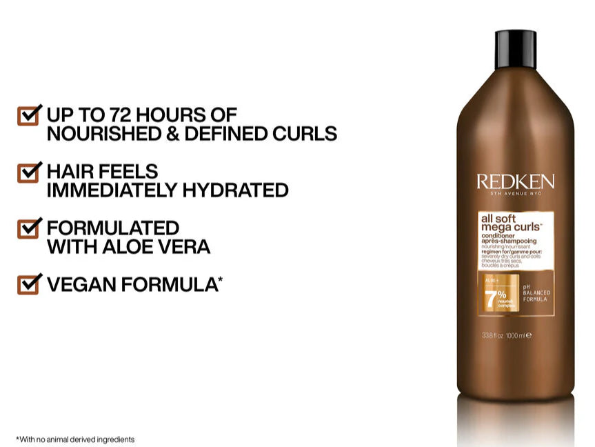 Redken - All Soft Mega Curls Conditioner 1000ml