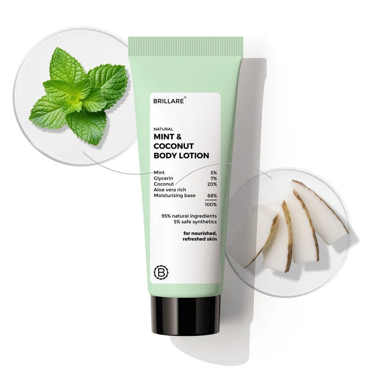 Brillare - Mini Mint & Coconut Body Lotion 20ml