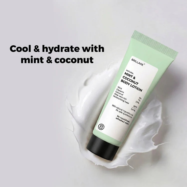 Brillare - Mini Mint & Coconut Body Lotion 20ml