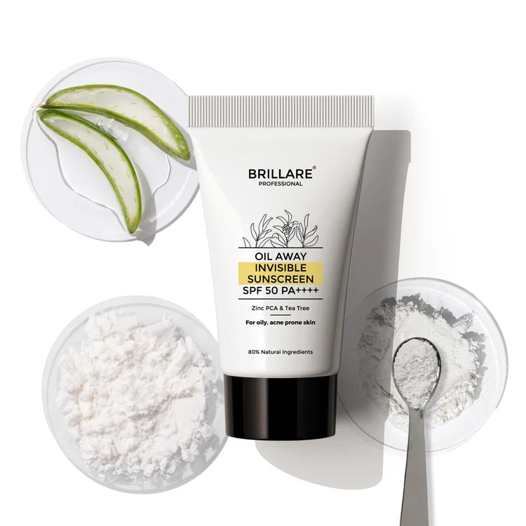 Brillare - Mini Oil Away Invisible Sunscreen with SPF50 10g