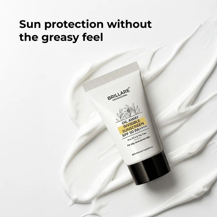 Brillare - Mini Oil Away Invisible Sunscreen with SPF50 10g