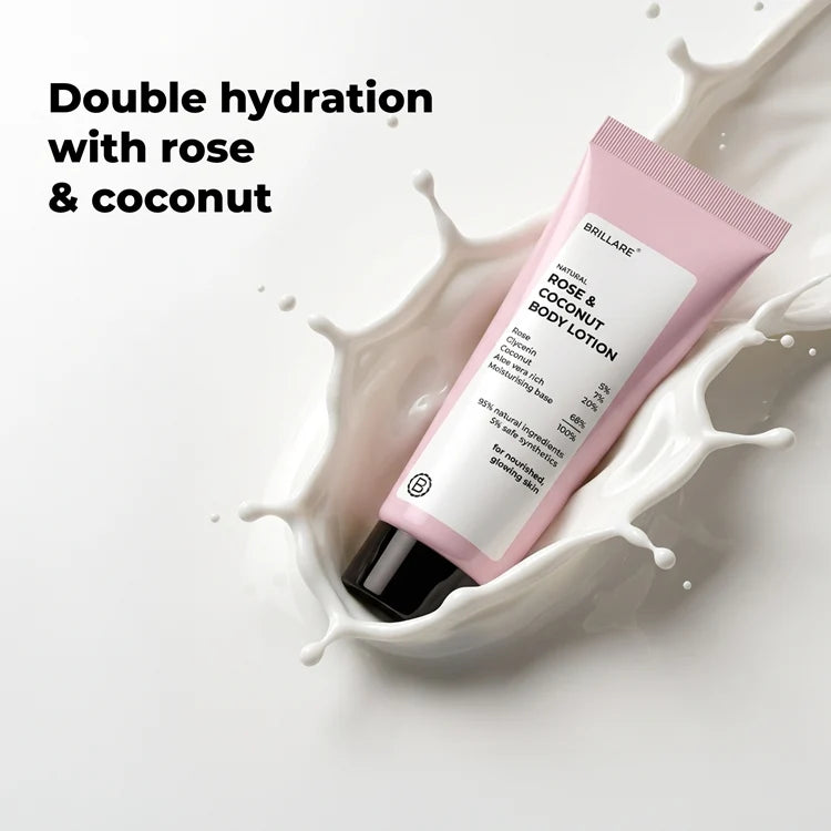 Brillare - Mini Rose & Coconut Body Lotion 20ml