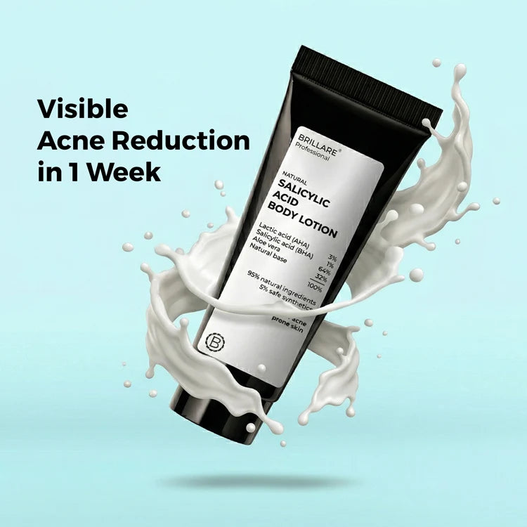 Brillare - Mini Salicylic Acid Body Lotion For Acne-Prone Skin 20ml