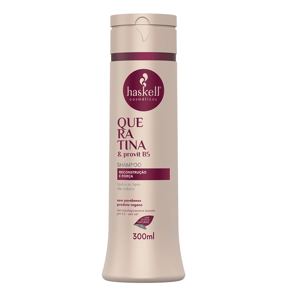 Haskell - Queratina & Provitamina B5 Shampoo & Conditioner Duo Bundle – Haskell Queratina & Provitamina B5 (Keratin & Provitamin B5) Shampoo 300ml