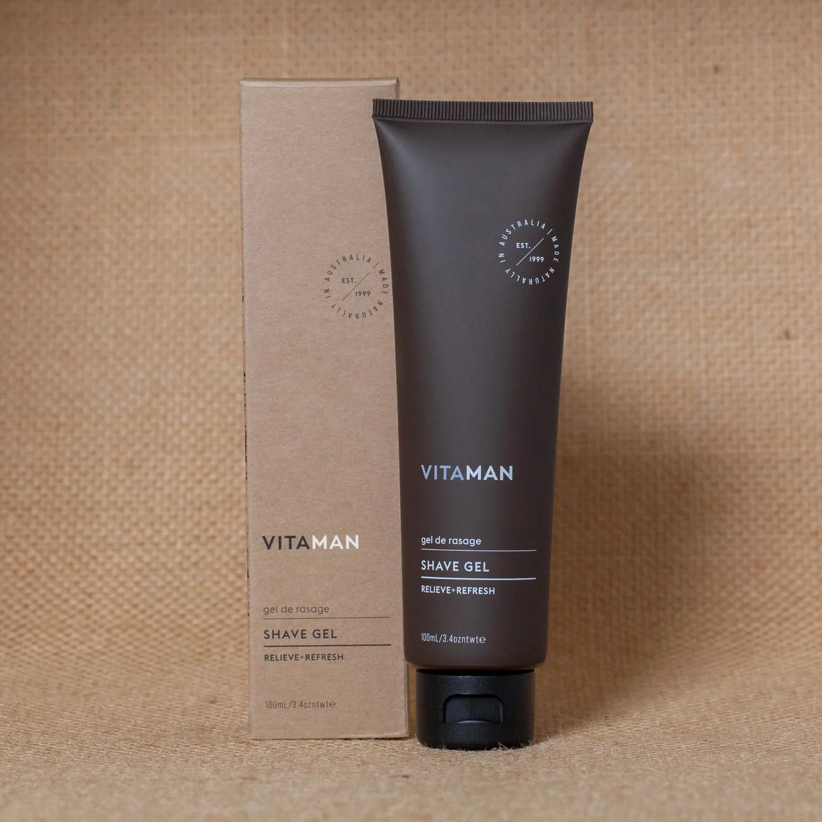 Vitaman - Shave Gel – Twin Pack (2 x 100ml) – Vitaman - Shave Gel 100ml