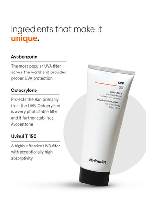 Minimilist - SPF 50 Sunscreen 100g - Zilion