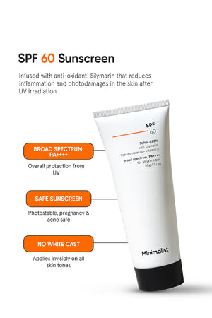 Minimilist - SPF 60 Sunscreen 50g - Zilion