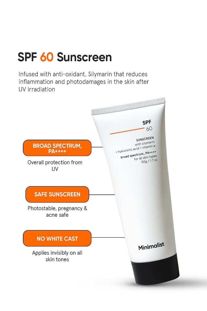 Minimilist - SPF 60 Sunscreen 50g - Zilion